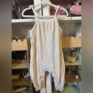 Quincy Mae Floral Smocked Romper